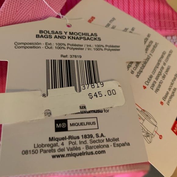 Kukuxumusu large backpack. - Picture 4 of 4